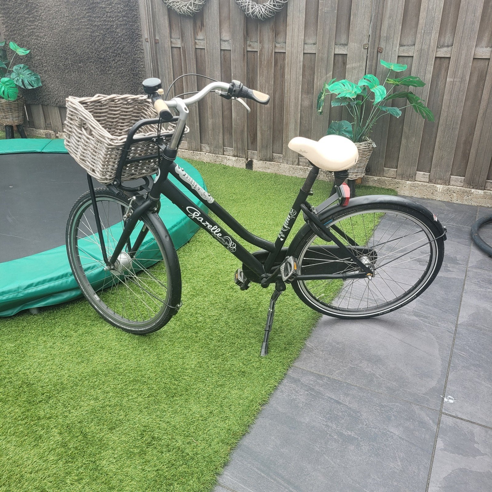 Gazelle fiets 26 inch,ideaal voor meiden van 9-12 jaar, Fietsen en Brommers, Fietsen | Meisjes, Ophalen, Gebruikt, Velgrem, Versnellingen