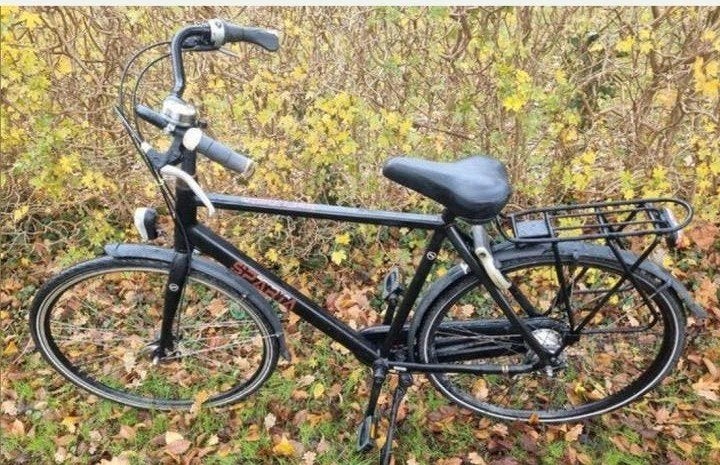 Sparta Regular Herenfiets - 28 inch, 7 versnellingen, Zwart, Fietsen en Brommers, Ophalen, Gebruikt, Gazelle