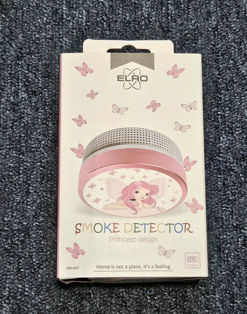 ELRO Rookmelder Kids Elfenprinses FS8110, Doe-het-zelf en Verbouw, Detector, Sensor of Melder, Nieuw, Ophalen of Verzenden, Rook