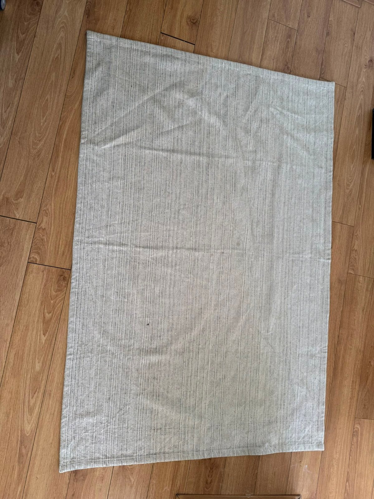 IKEA TIPHEDE Vloerkleed - Natuur/Zwart - Goede staat, Ophalen, Gebruikt, 100 tot 150 cm, 50 tot 100 cm
