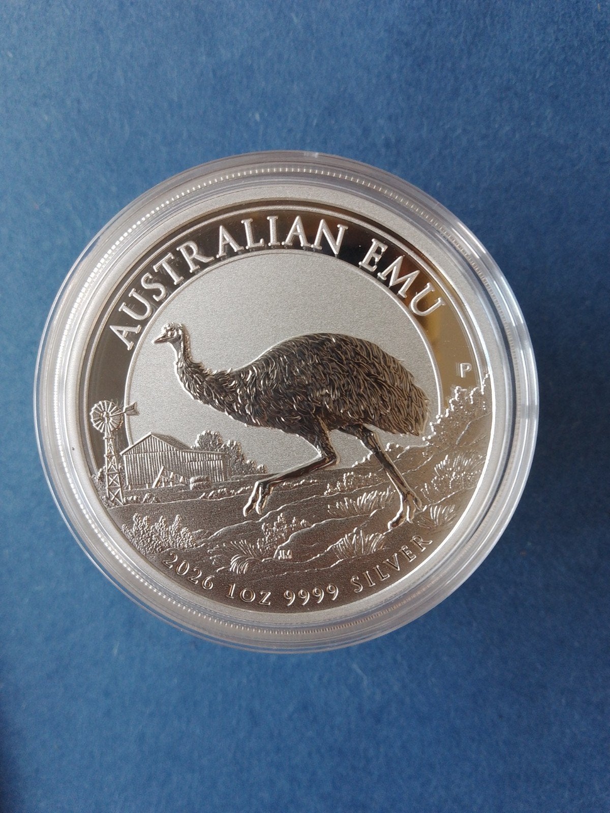 Emu 2026 1 oz zilver, Ophalen of Verzenden, Zilver