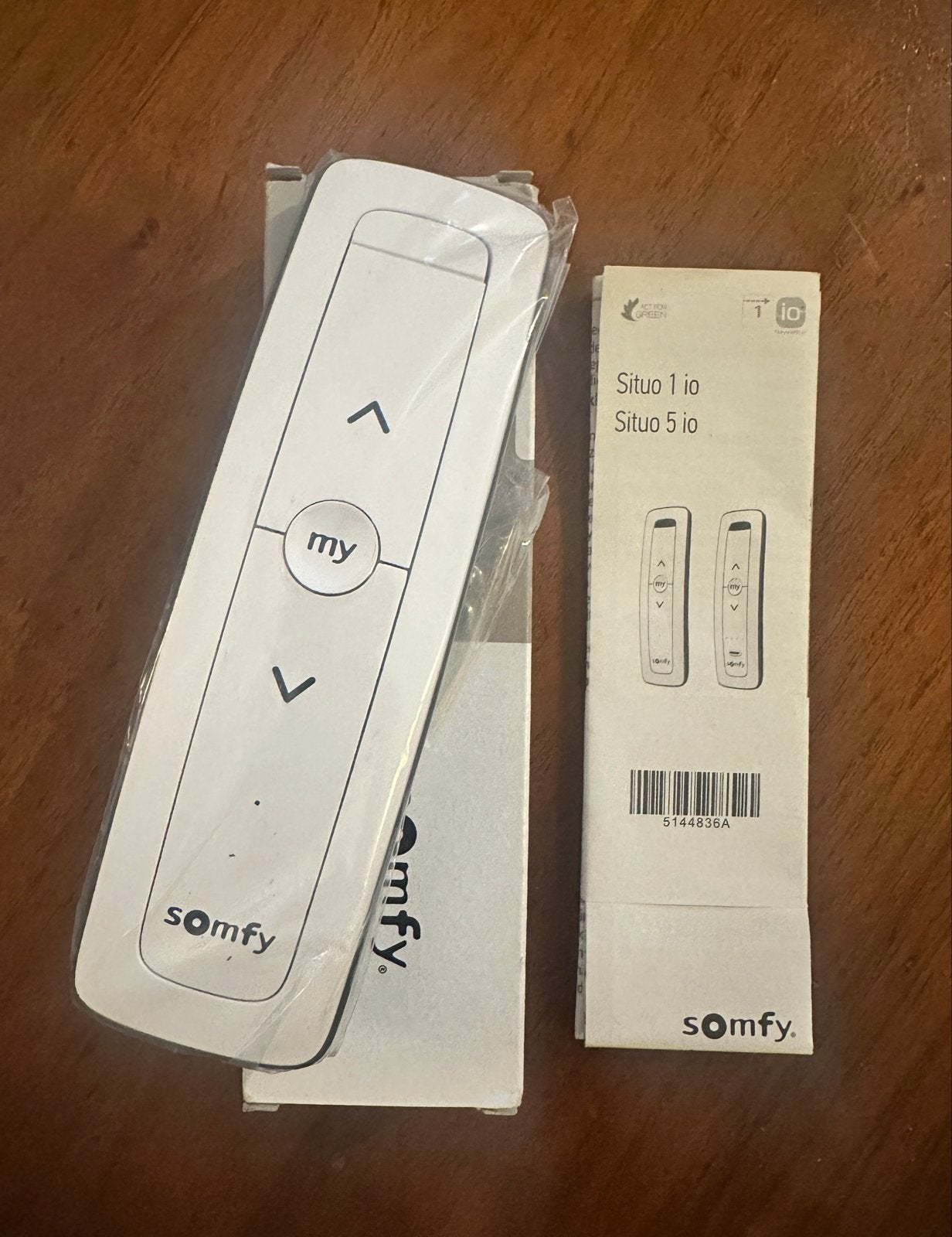 Somfy Situo 1 io Pure II afstandsbediening, Doe-het-zelf en Verbouw, Ophalen of Verzenden, Nieuw