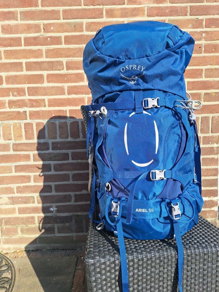 Osprey Ariel 55 L, trekking rugzak, Ophalen of Verzenden, Zo goed als nieuw, Rugzak