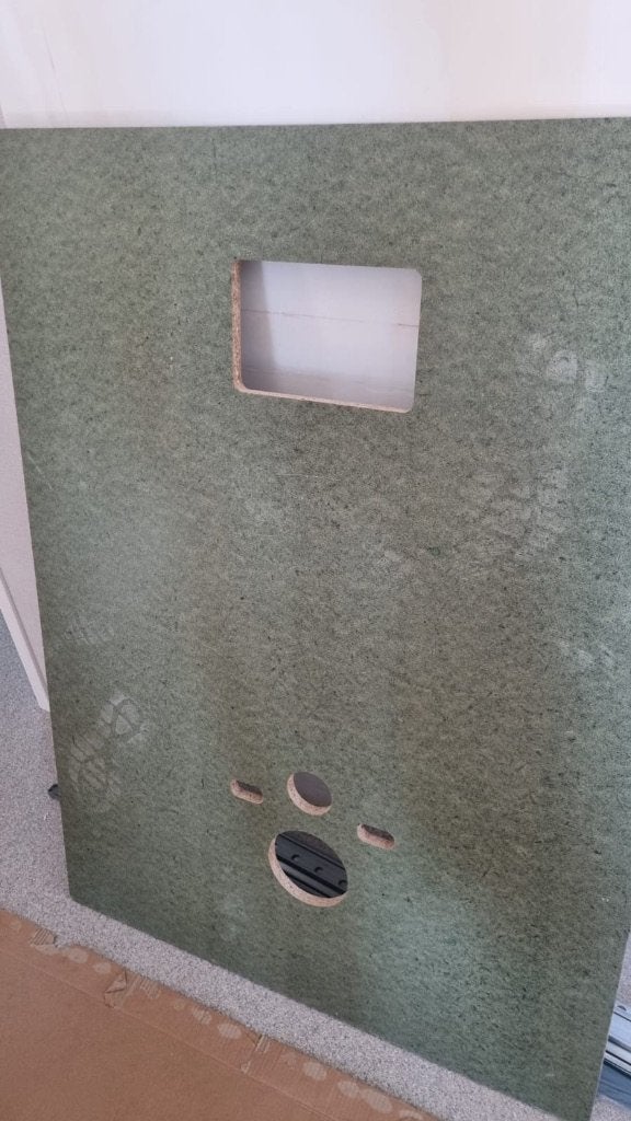 Wc/toilet achterplaat, Doe-het-zelf en Verbouw, Sanitair, Ophalen, Nieuw, Toilet