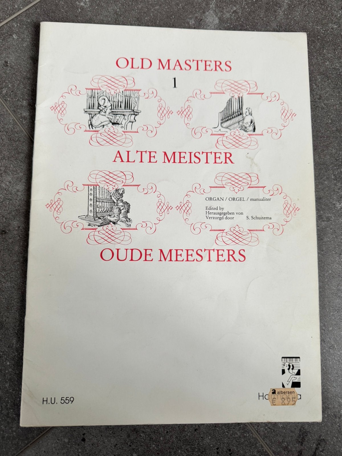 Old Masters / Oude Meesters orgelmuziek, deel 1, Ophalen of Verzenden, Gebruikt, Artiest of Componist, Orgel