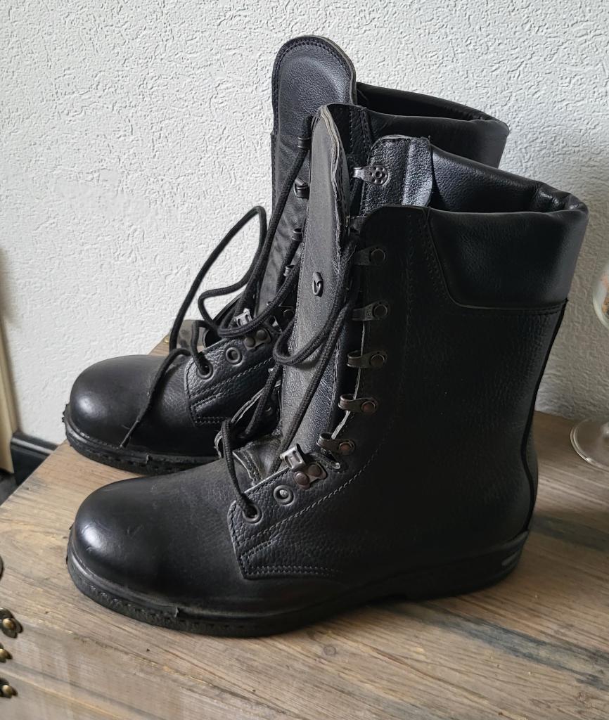 Nieuwe Legerkisten, Gerba, maat 41, Ophalen, Nieuw, Zwart, Boots