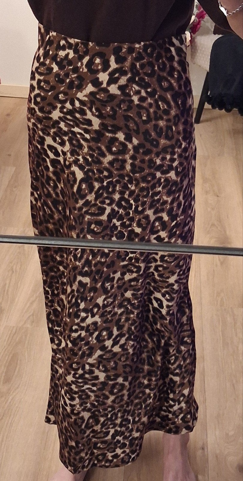 Lange rok, panterprint, bruin, Guts&Gusto, maat XS, zgan, Kleding | Dames, Rokken, Ophalen of Verzenden, Zo goed als nieuw, Maat 34 (XS) of kleiner