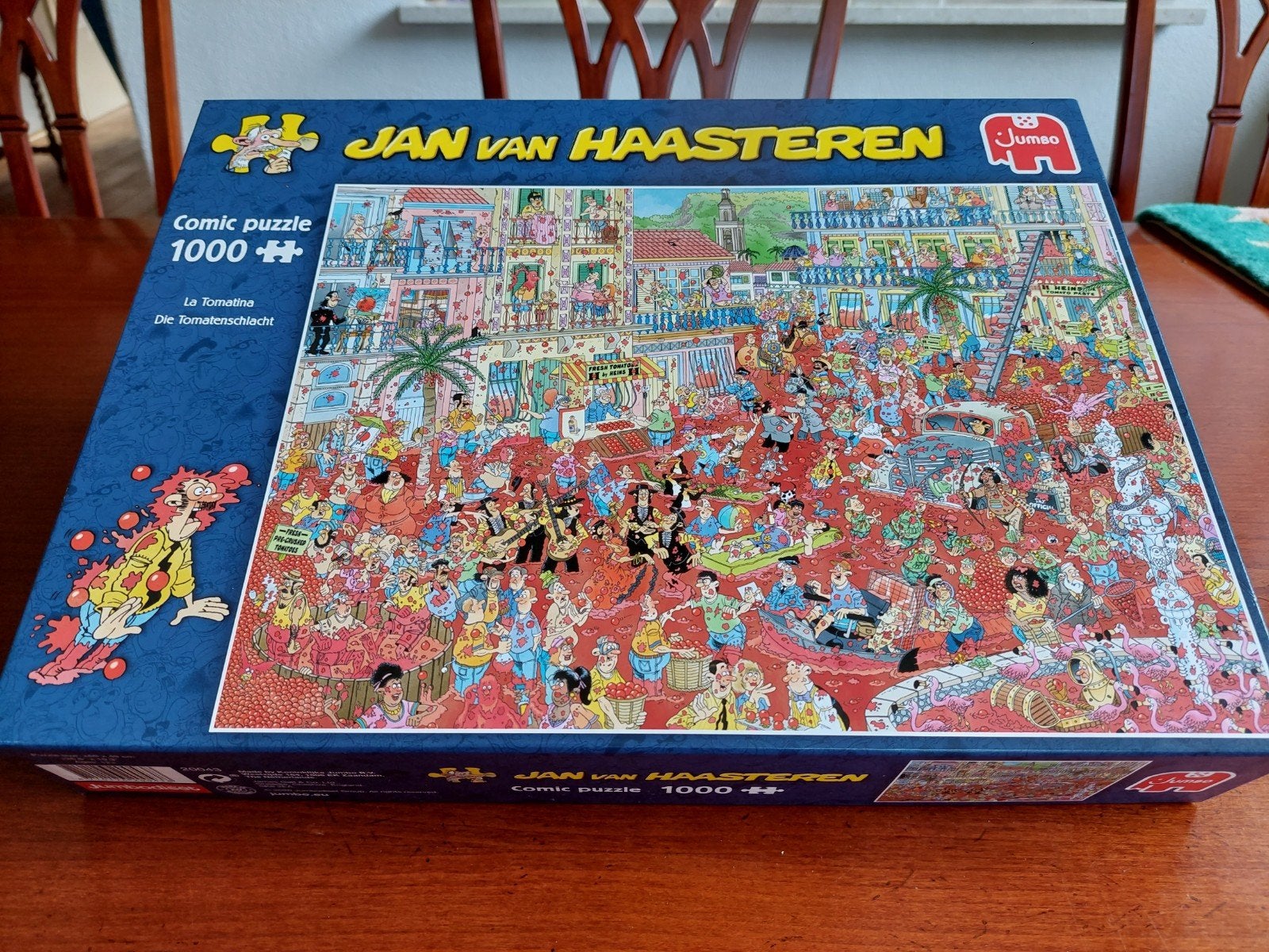 van Haasteren 1000 stukjes  COMOLEET, Hobby en Vrije tijd, Denksport en Puzzels, Ophalen of Verzenden, 500 t/m 1500 stukjes, Zo goed als nieuw