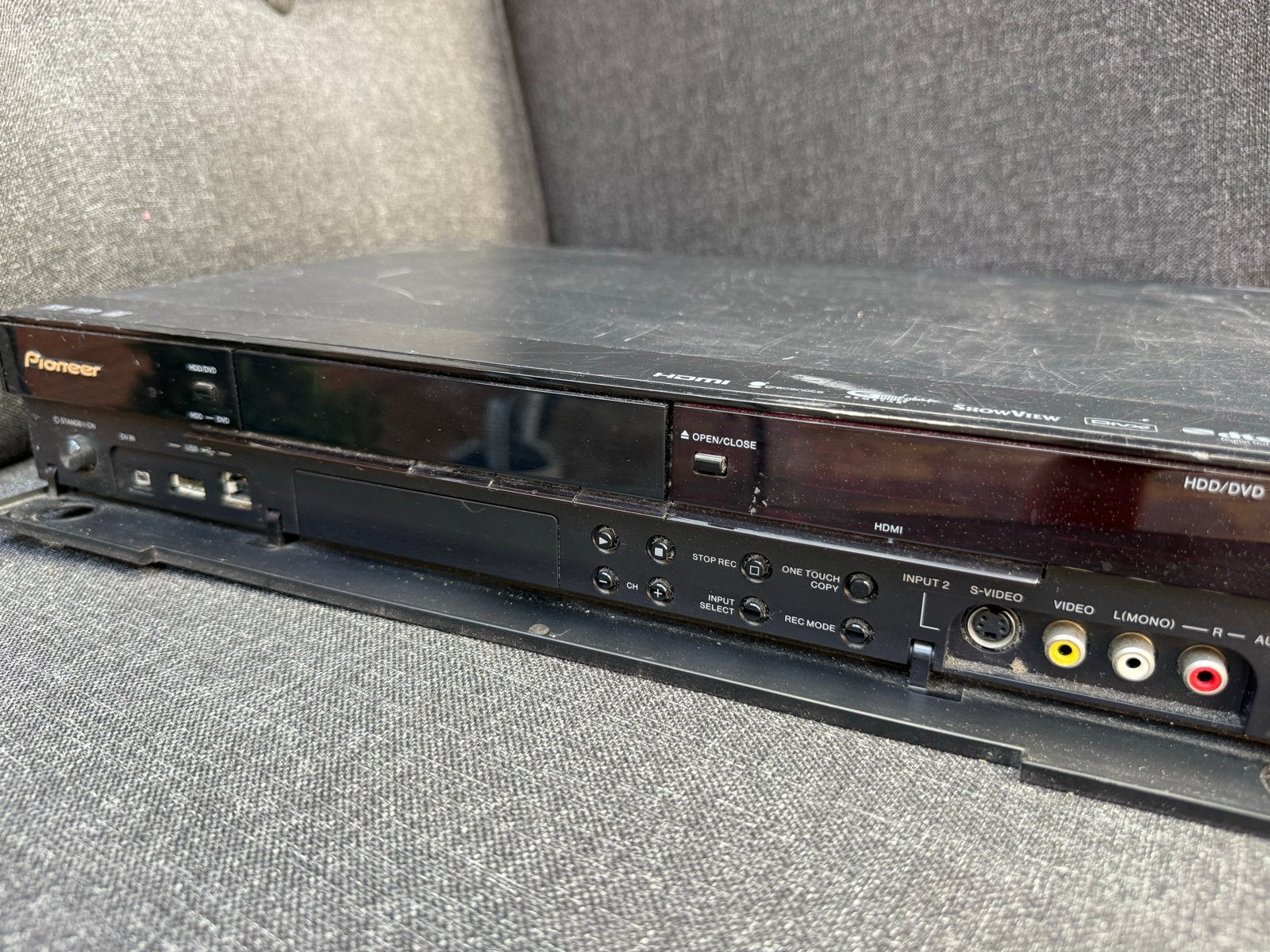 Pioneer DVR-560H HDD/DVD Recorder met afstandsbediening, Ophalen, Gebruikt, Met harddisk, Dvd-recorder