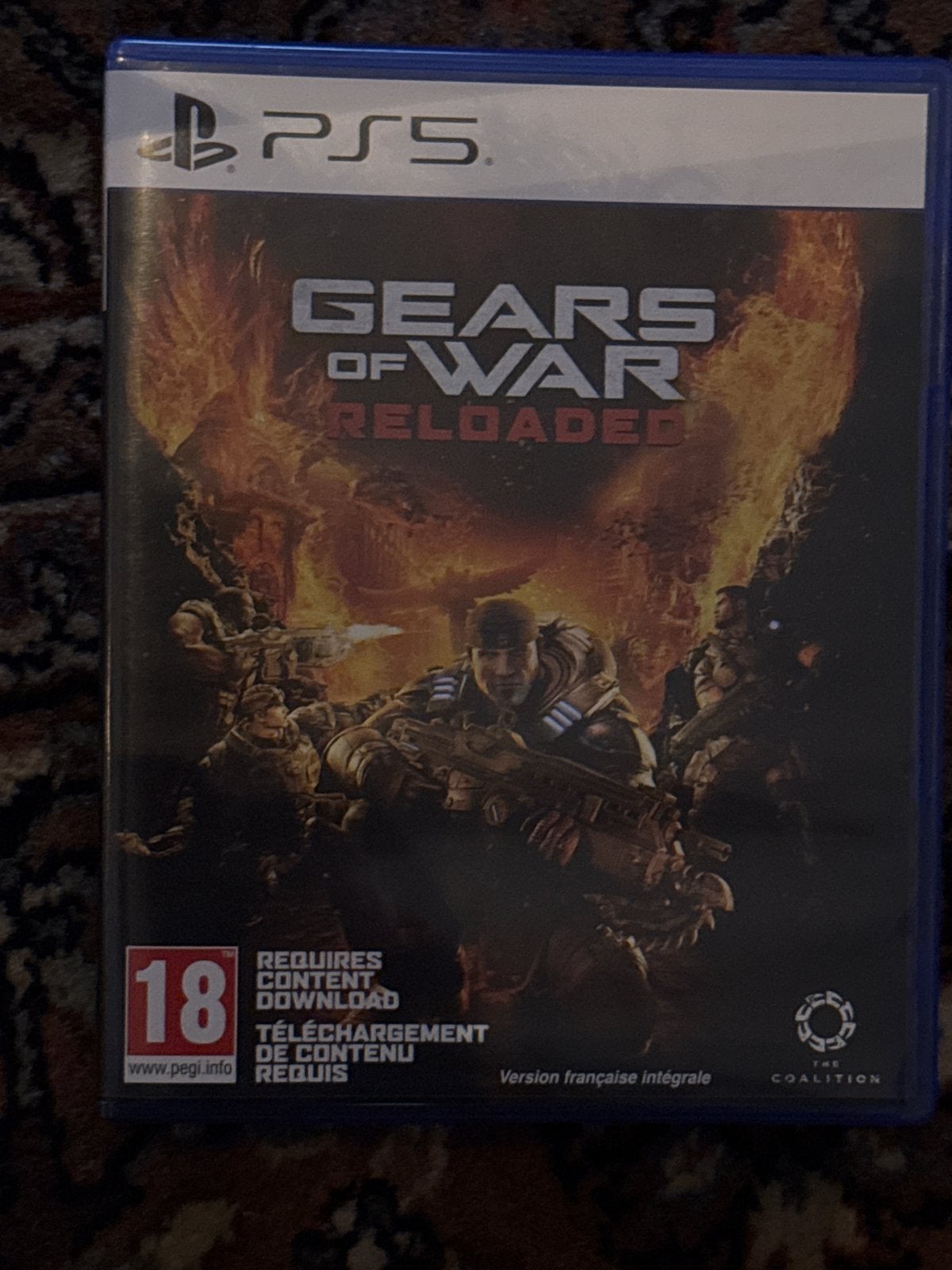 Gears of War Reloaded PS5 - Actie Shooter Game, Online, Vanaf 18 jaar, Shooter, 1 speler
