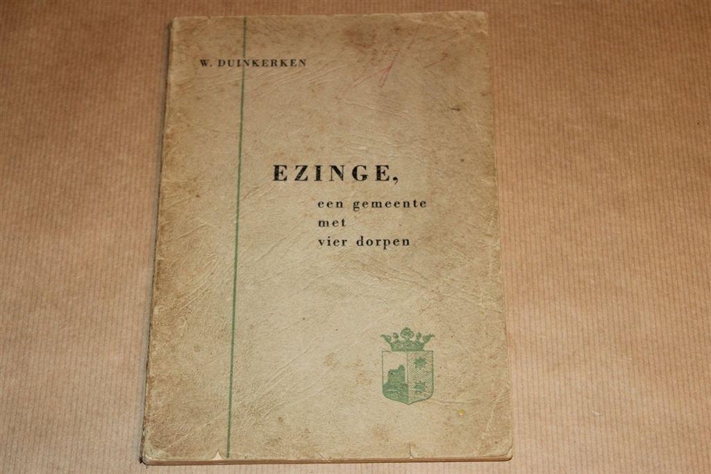 Ezinge - Een gemeente met vier dorpen - 1953, Boeken, Ophalen of Verzenden, Gelezen