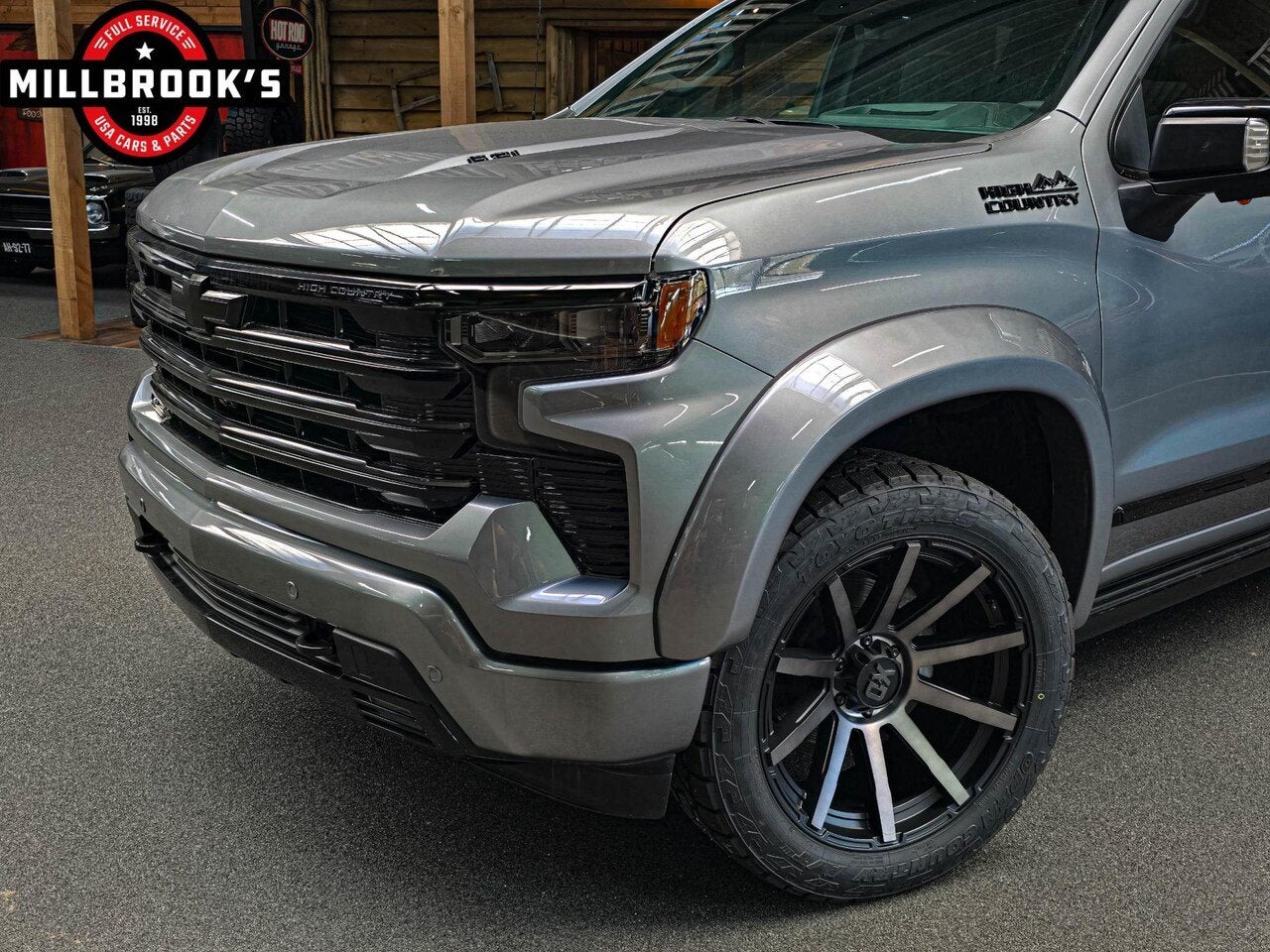 Chevrolet Silverado High Country 6.2 V8 420 PK, BPM VRIJ, Wi, Automaat, 8 cilinders, Leder, Nieuw