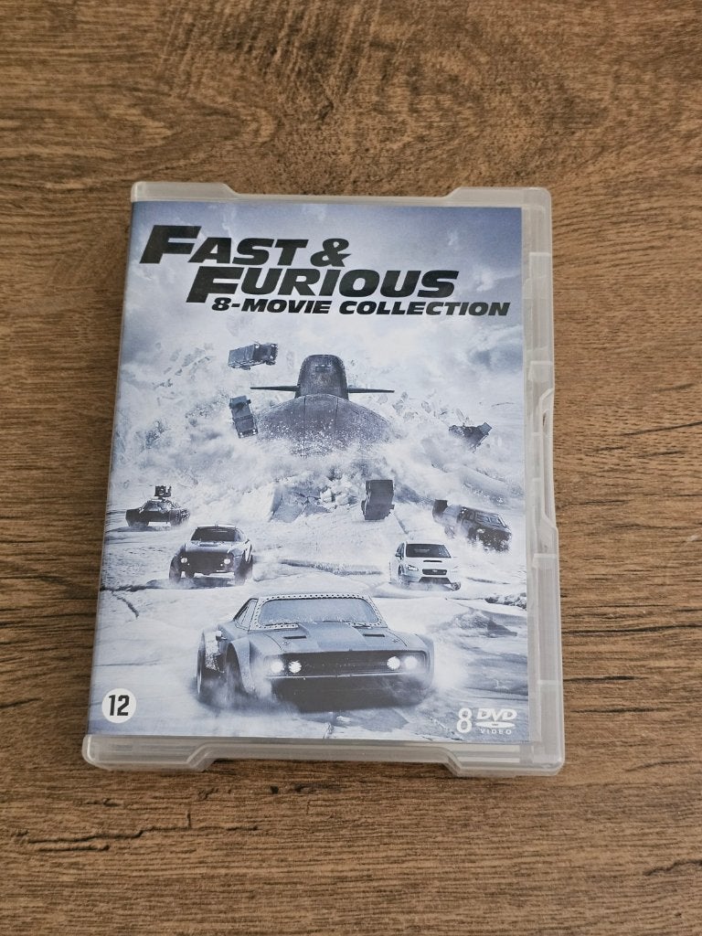 Fast & Furious 8-Movie Collection DVD, Alle leeftijden, Ophalen of Verzenden, Gebruikt, Actie
