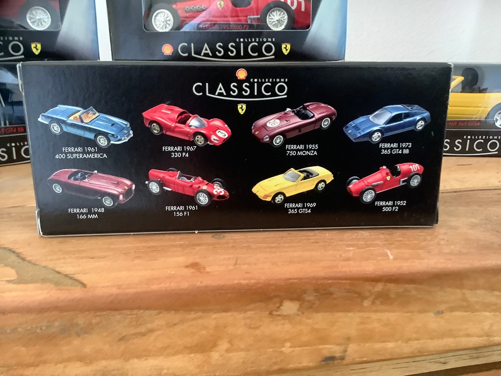 Shell Classico Ferrari Collectie - 8 Modellen, Ophalen of Verzenden, Nieuw, Auto, Overige merken