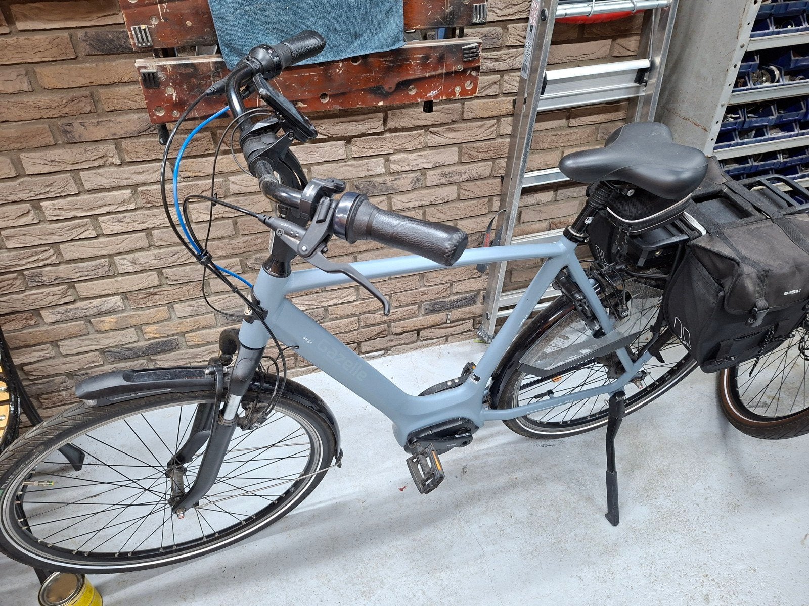 Gazelle Orange C5 zgan 350km, Ophalen, Zo goed als nieuw, 59 cm of meer, 50 km per accu of meer