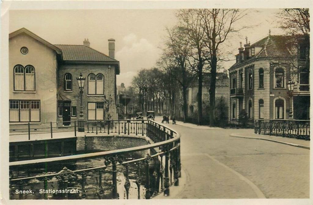 388-303-021 Sneek Stationsstraat, Verzenden, Voor 1920, Friesland