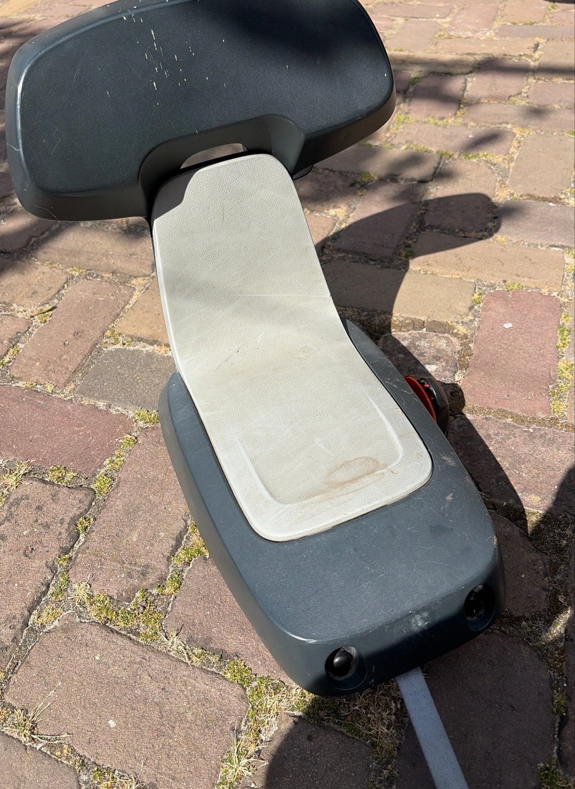 Polisport Guppy fietsstoeltje achterzijde - 22kg -, Ophalen of Verzenden, Gebruikt, 22 t/m 36 kg, Achterzitje