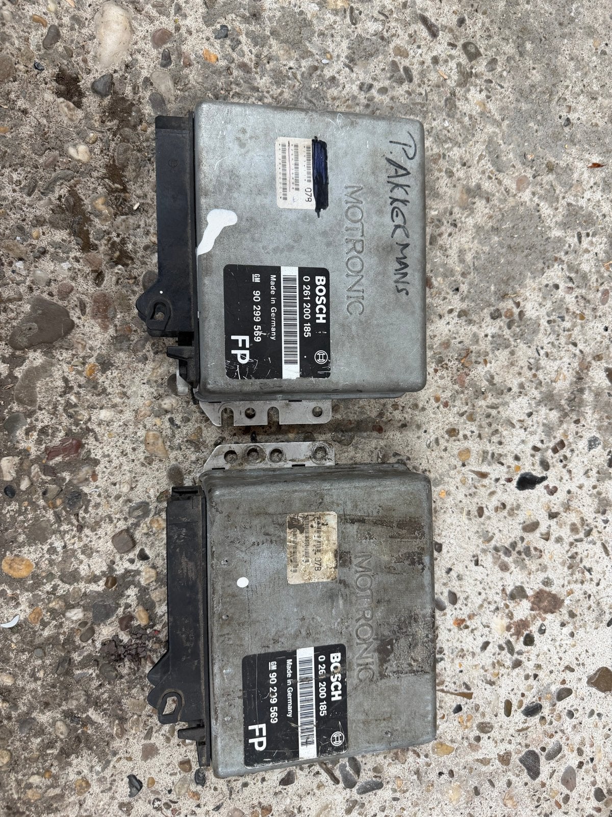 2 ecu computers Opel Astra, Ophalen, Gebruikt, Opel