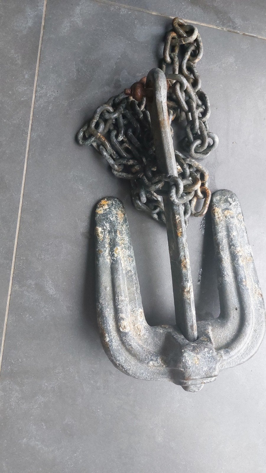 Te koop anker met ketting, Ophalen, Overige typen