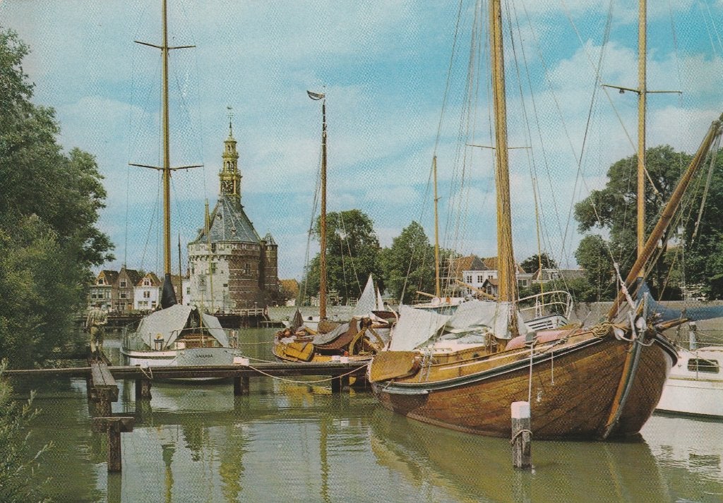 HOORN Jachthaven met Hoofdtoren, Verzenden, 1960 tot 1980, Ongelopen, Noord-Holland