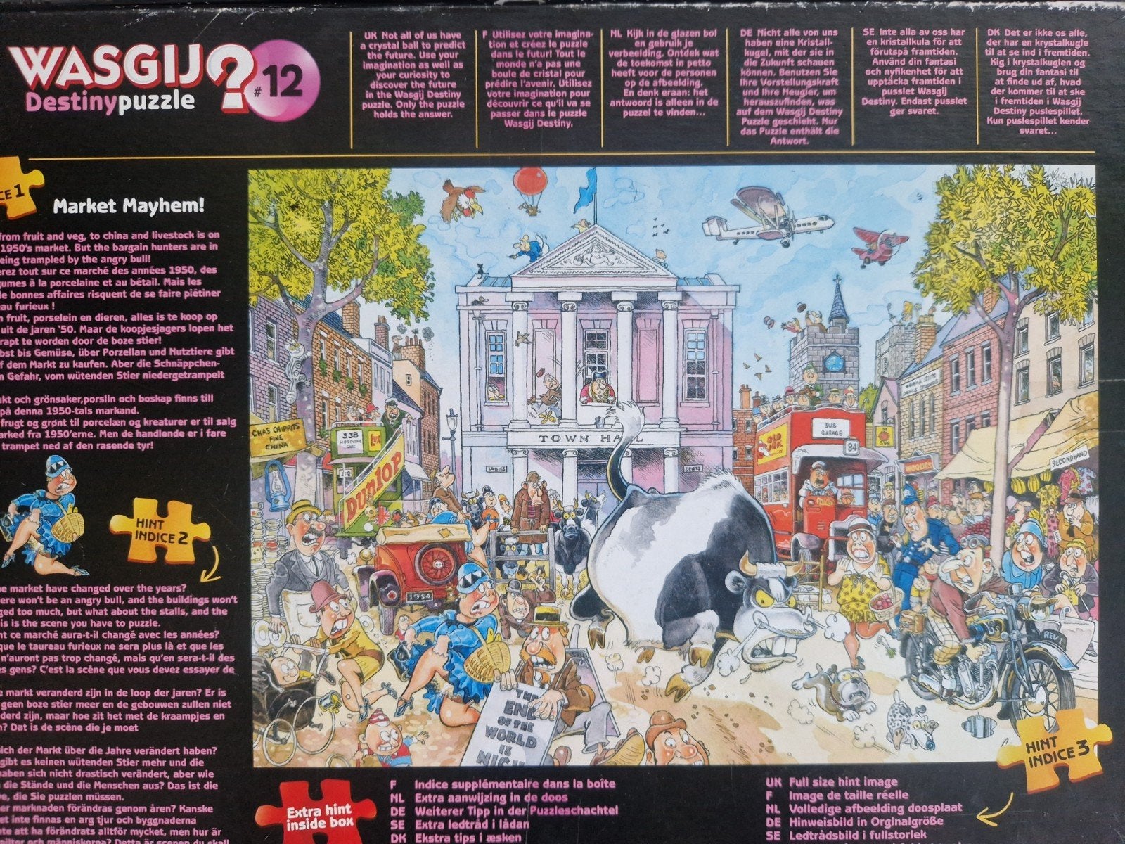 wasgij destiny puzzel #12, Ophalen of Verzenden, 500 t/m 1500 stukjes, Zo goed als nieuw
