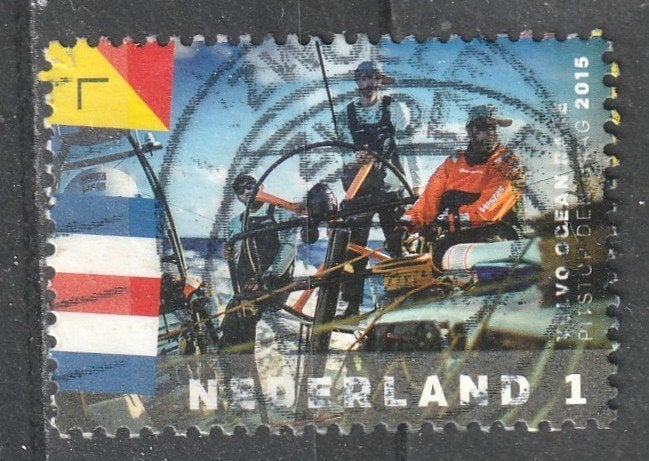 nvph 3303 Volvo oceán race 2015, Ophalen of Verzenden, Na 1940, Gestempeld