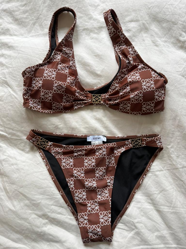 Loewe Bikini Nieuw Maat L, Ophalen of Verzenden, Nieuw, Bruin, Bikini