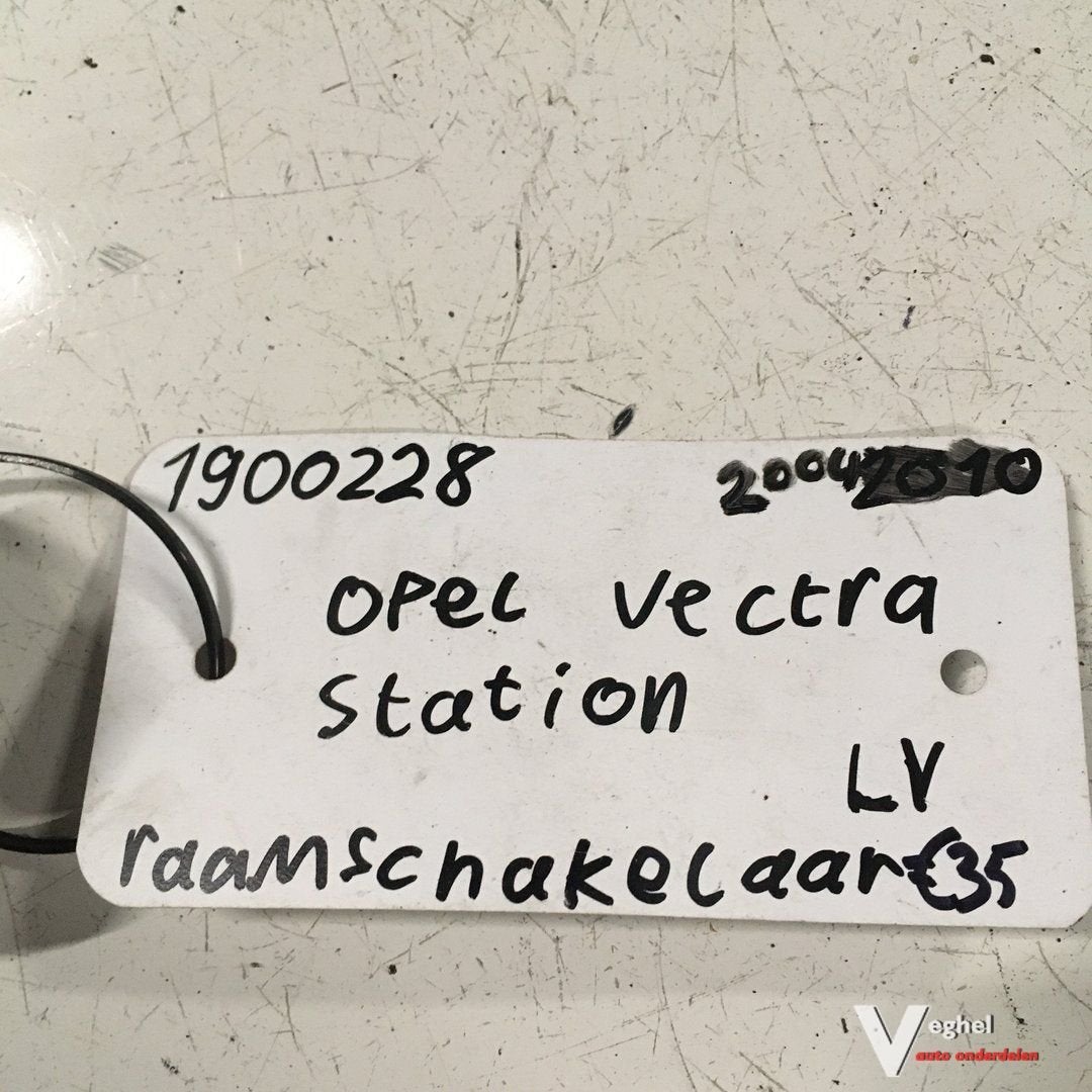 Opel Vectra C 2004 Station Raambedieningscombischakelaar Lin, Auto-onderdelen, Gebruikt, -, -, Ophalen of Verzenden