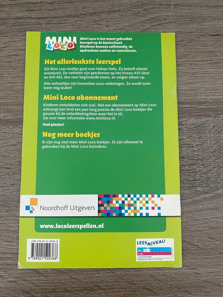 Mini Loco: Avonturen van Heksje Heks (6-7 jaar), 5 of 6 jaar, Fictie algemeen, Jongen of Meisje, Ophalen of Verzenden