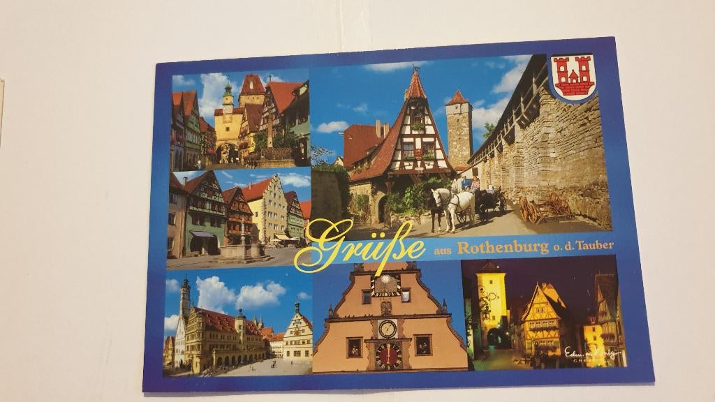 1825 grube aus rothenburg ob der tauber duitsland, Verzamelen, Verzenden, Voor 1920, Duitsland