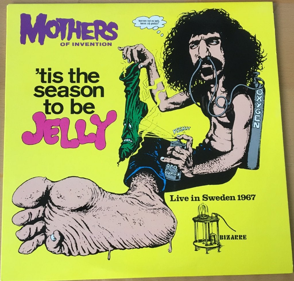 LP Frank Zappa - 'tis the season to be Yelly (zeldzaam), Cd's en Dvd's, Vinyl | Pop, Ophalen, Zo goed als nieuw, 12 inch, LP