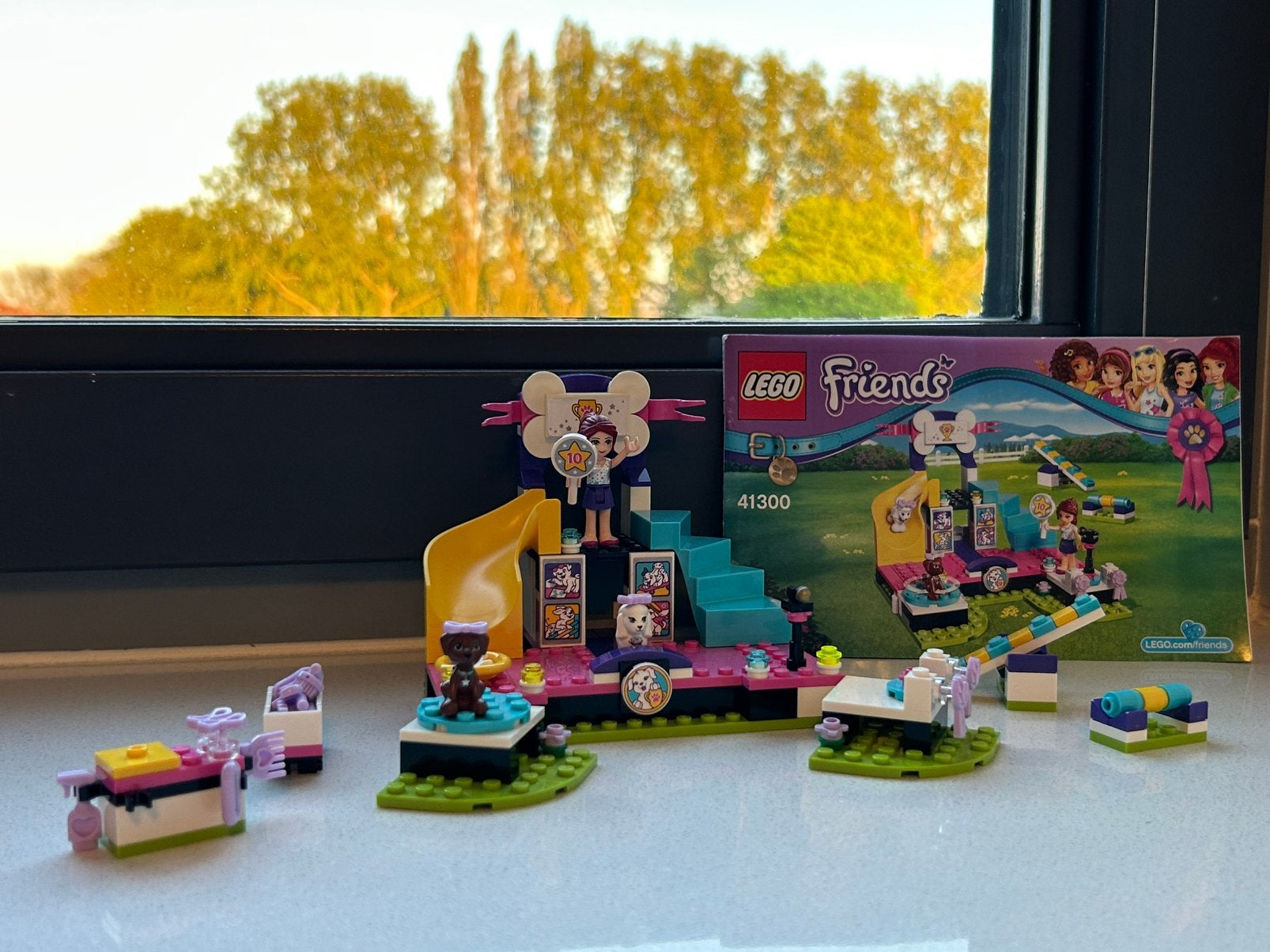 Lego Friends Nr 41300 Puppy kampioenschap, Ophalen of Verzenden, Zo goed als nieuw