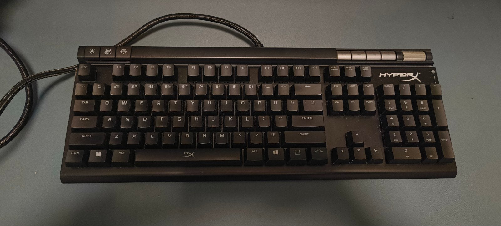 HyperX Alloy Elite RGB gaming toetsenbord – volledig werkend, Computers en Software, HyperX, Gebruikt, Gaming toetsenbord, Ophalen of Verzenden