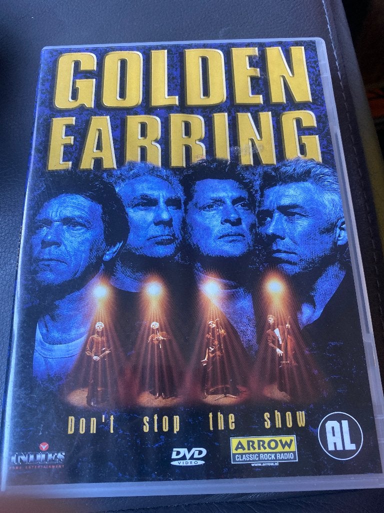 Golden Earring - Don't Stop The Show DVD, Gebruikt, Alle leeftijden, Nederlands, Inclusief doosje