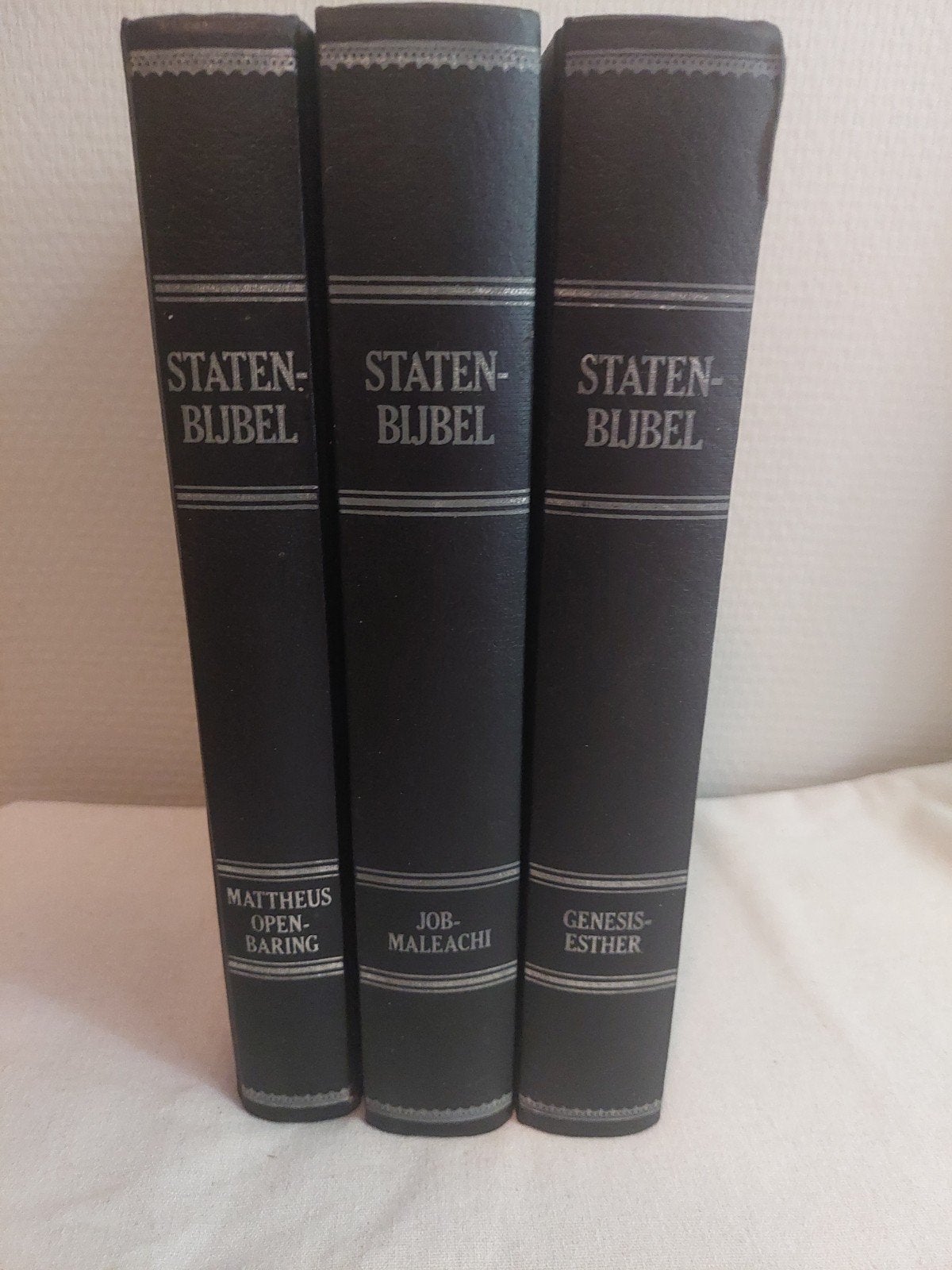 Statenbijbel - Drie Delen, Ophalen of Verzenden, Jacob en Pieter Keur