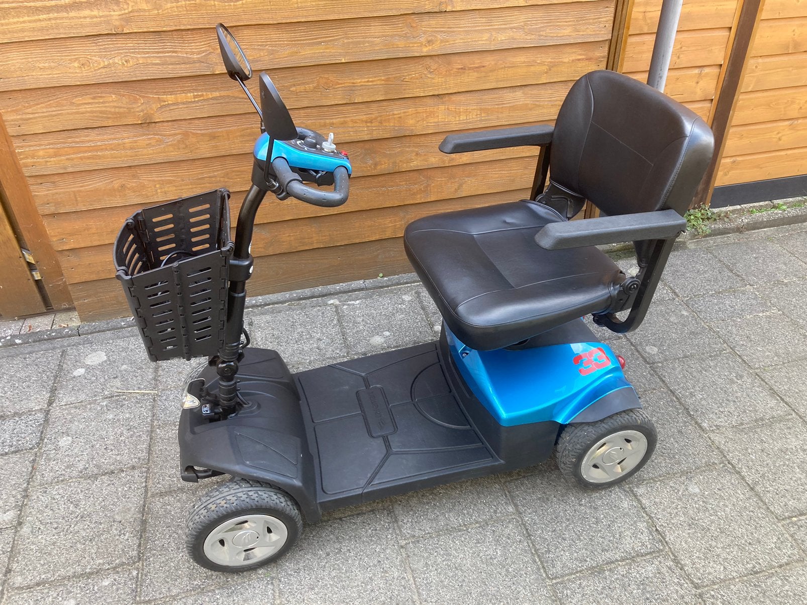 Scootmobiel  Caremart vouwbaar Super Netjes 20km actieradius, Ophalen, Gebruikt, Overige merken, 10 km/u of minder