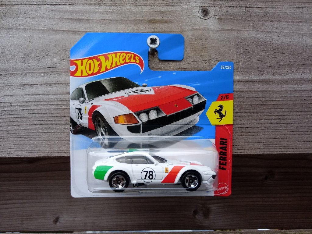 Ferrari 365 GTB4 Competizione Hotwheels, Ophalen, Nieuw, Auto