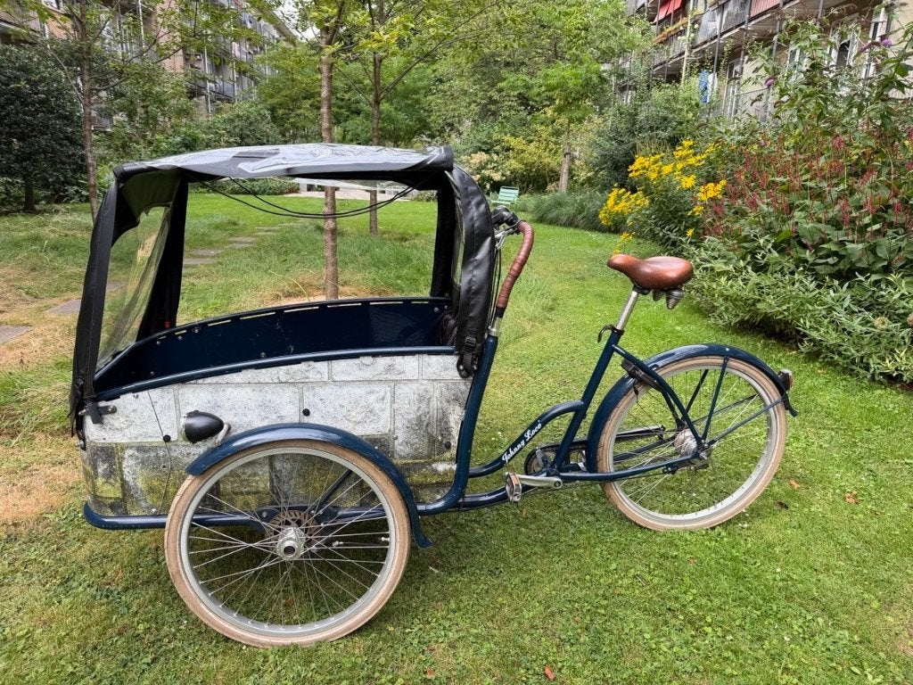 Johnny Loco bakfiets, Fietsen en Brommers, Fietsen | Bakfietsen, Ophalen, Zo goed als nieuw, 2 kinderen, Johnny Loco