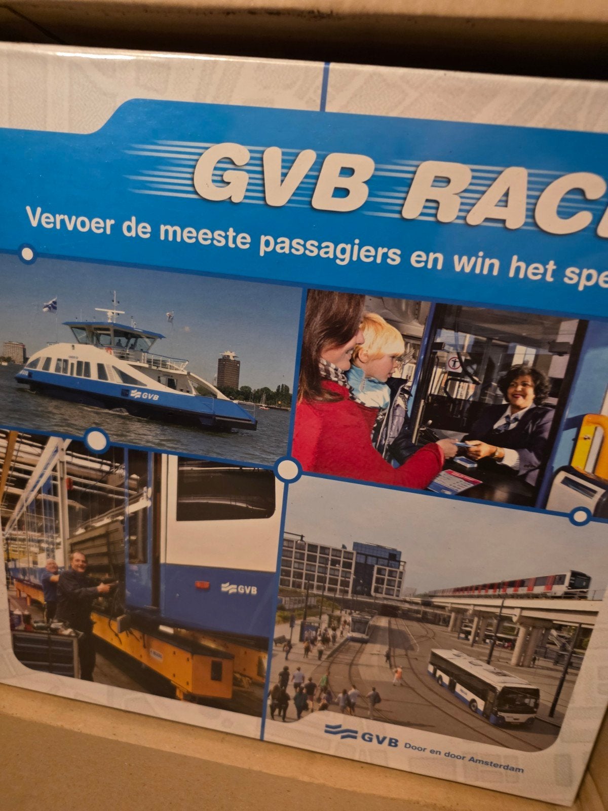 GVB Race Bordspel: Vervoer passagiers en win!, Ophalen of Verzenden