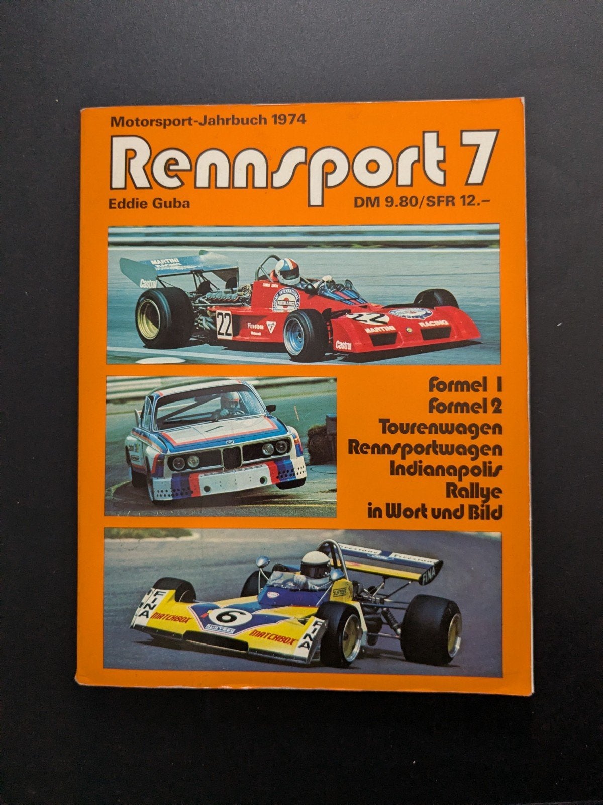 Motorsport-Jahrbuch 1974 / Rennsport 7 (D), Ophalen of Verzenden, Gelezen