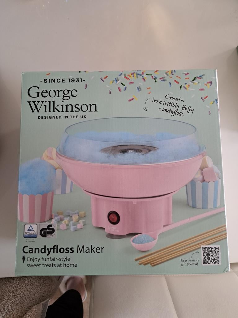 George Wilkinson Candyfloss Maker - Suikerspin Machine, Ophalen of Verzenden, Nieuw