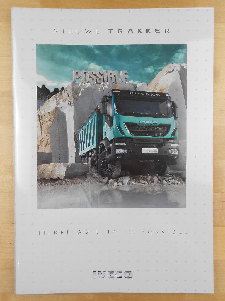 Iveco Trakker 2012 Brochure, Boeken, Iveco, Ophalen of Verzenden, Zo goed als nieuw, Overige merken