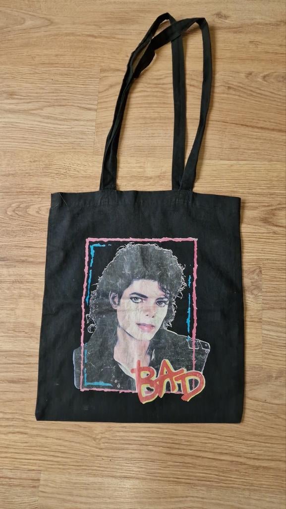 Michael Jackson 'BAD' era tas - Zwart, Verzenden, Gebruiksvoorwerp