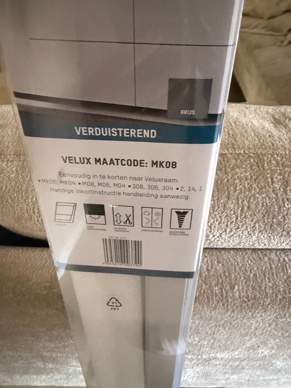 Nieuw dakraam rolgordijn - Verduisterend (MK08), Ophalen, Overige merken, Nieuw, Rolgordijn