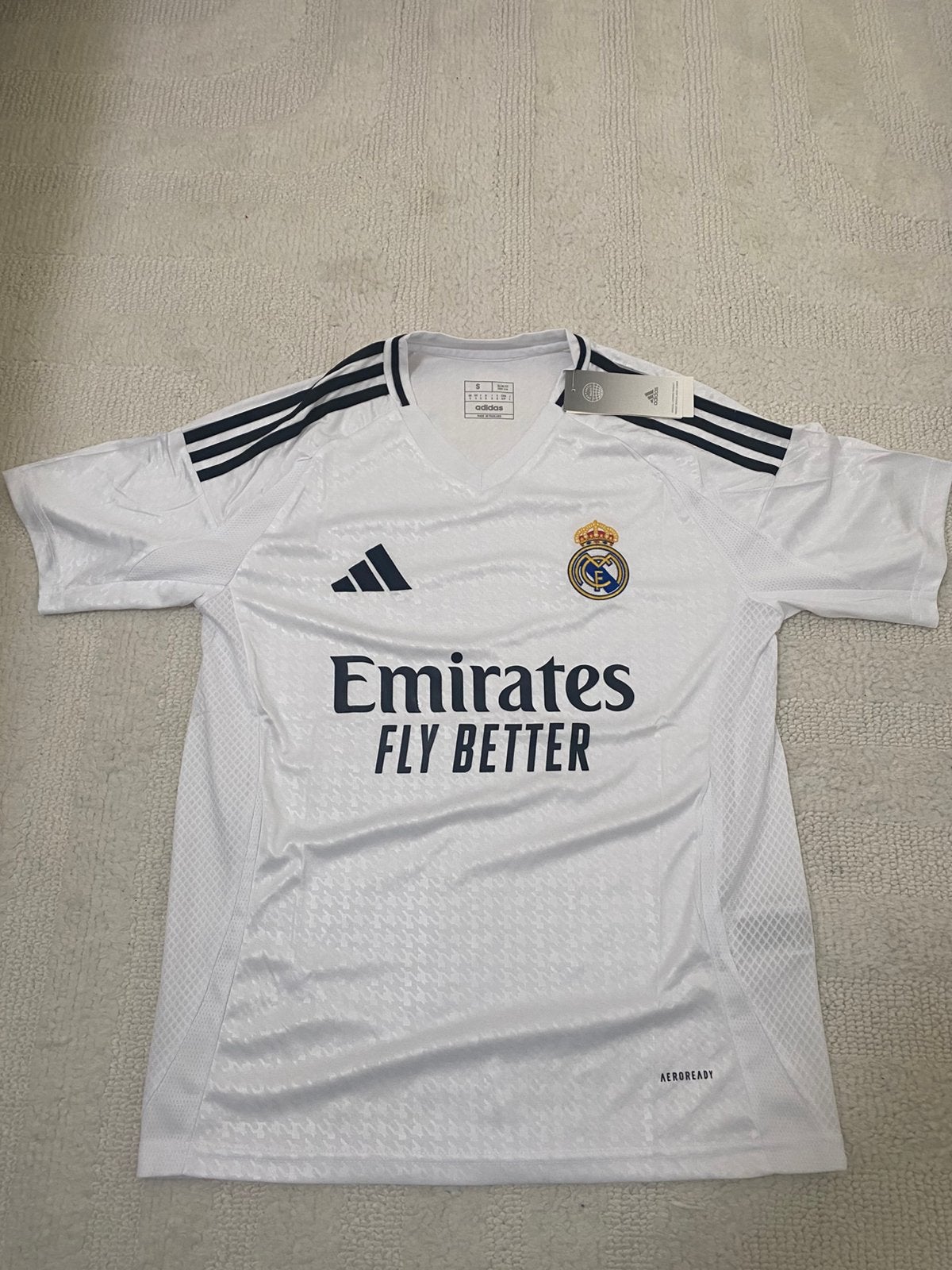 Real madrid voetbalshirt, Maat S, Ophalen of Verzenden, Zo goed als nieuw, Shirt