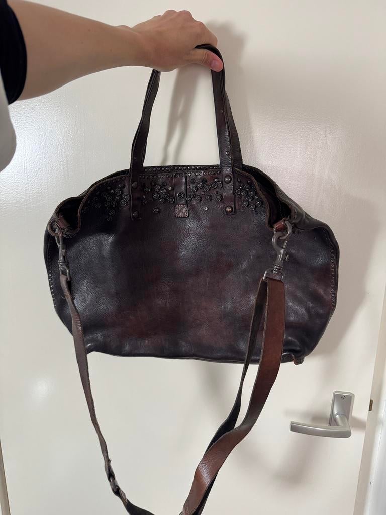 Campomaggi leren tas (Nieuw!), Ophalen of Verzenden, Nieuw, Bruin, Handtas
