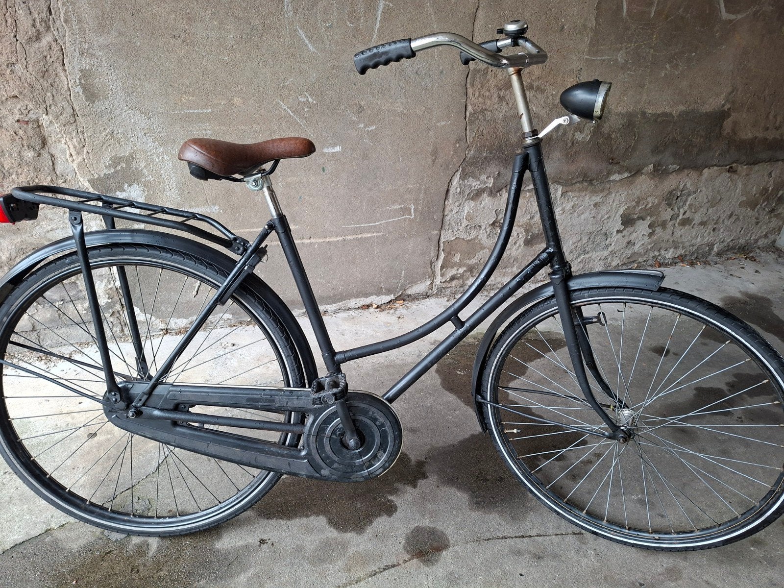omafiets stadsfiets, Fietsen en Brommers, Fietsen | Dames | Omafietsen, 56 cm of meer, Ophalen, Gebruikt, Terugtraprem