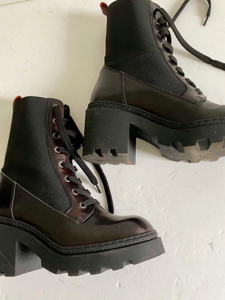 i584 Scotch&Soda: mt 40 boots plateau lage laarsjes schoenen, Scotch and Soda, Zwart, Ophalen of Verzenden, Zo goed als nieuw