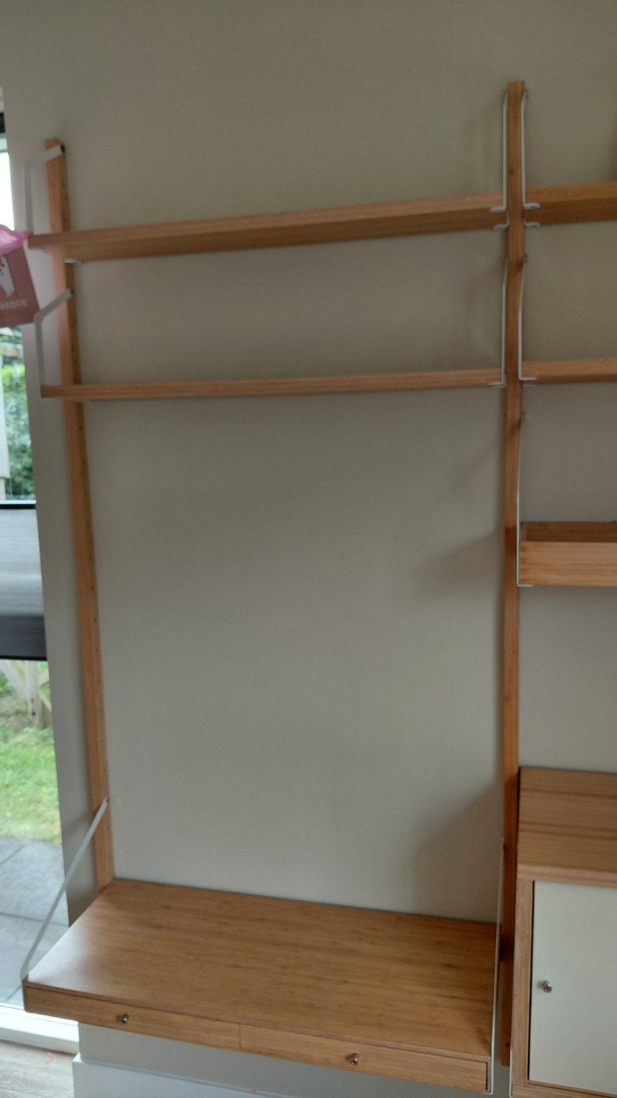 wandrek ikea, Ophalen, Gebruikt