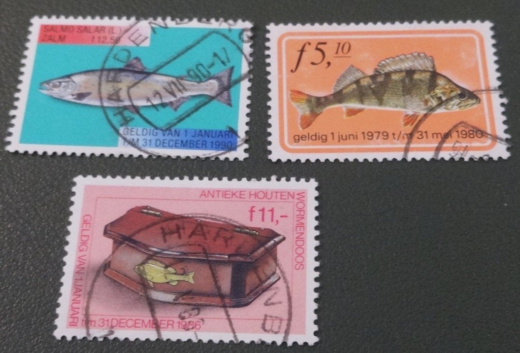 Zegels - Leges - Visakte - jaren 1980 1986 1990 - PNe01-10, Postzegels en Munten, Verzenden, Na 1940, Gestempeld